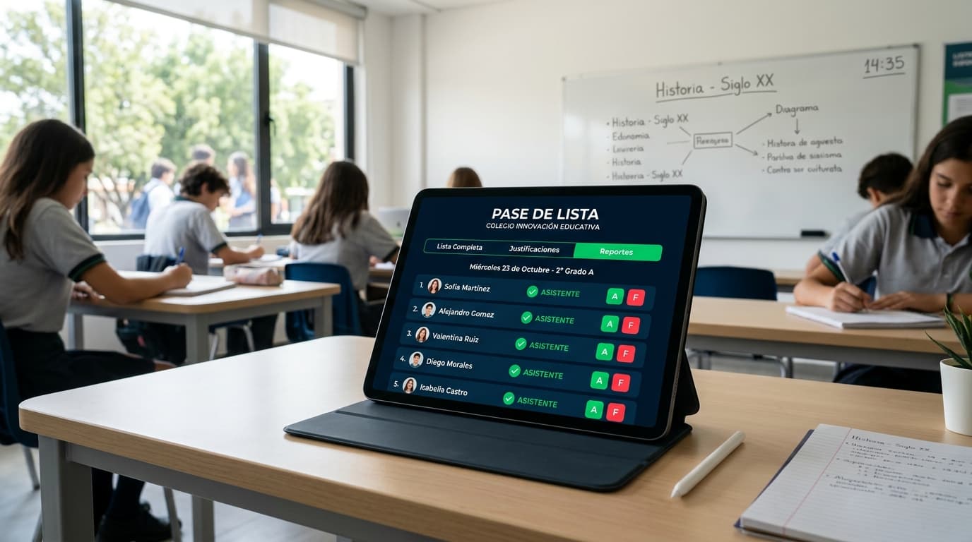 5 ventajas de eliminar el pase de lista en papel en tu escuela.