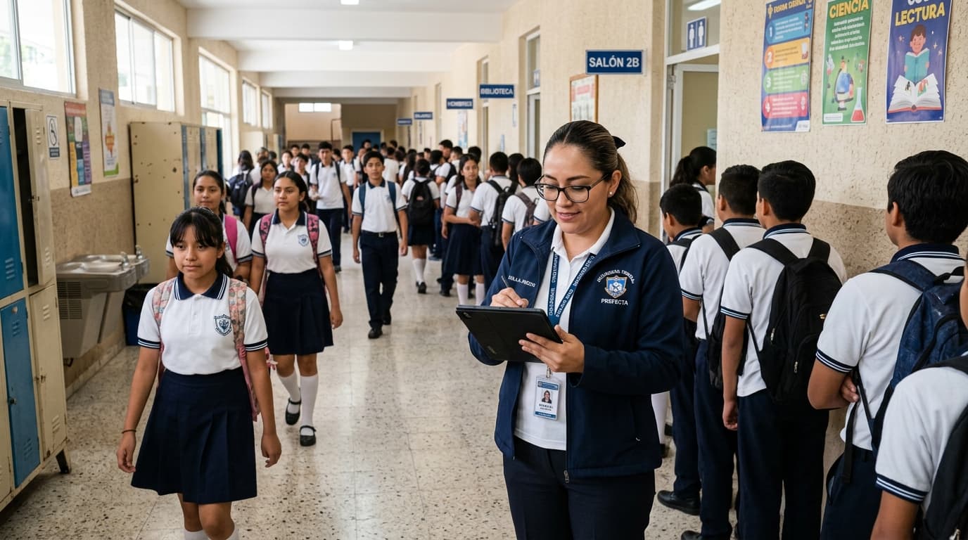 Cómo la tecnología transforma el rol del prefecto escolar.