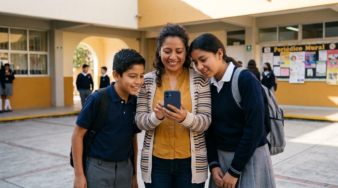 Gestión unificada para familias con varios hijos.