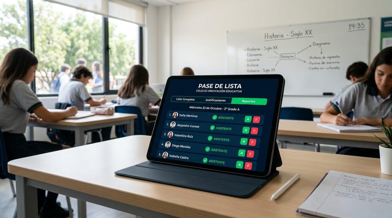 5 ventajas de eliminar el pase de lista en papel en tu escuela.